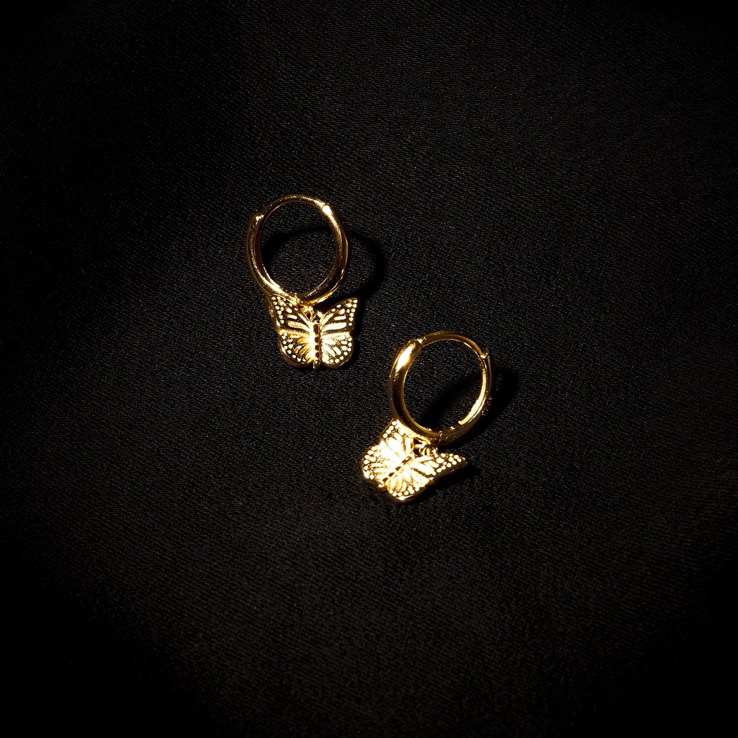 Earring Eclectic Butterfly Gold