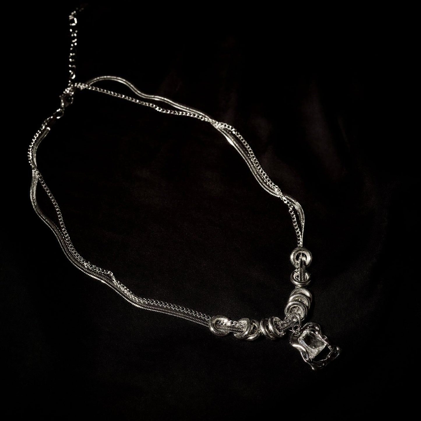 Barbed Gold Necklace Eclectic