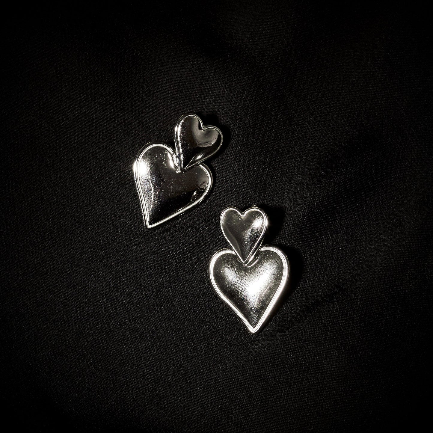 Earring Eclectic Amour Silver