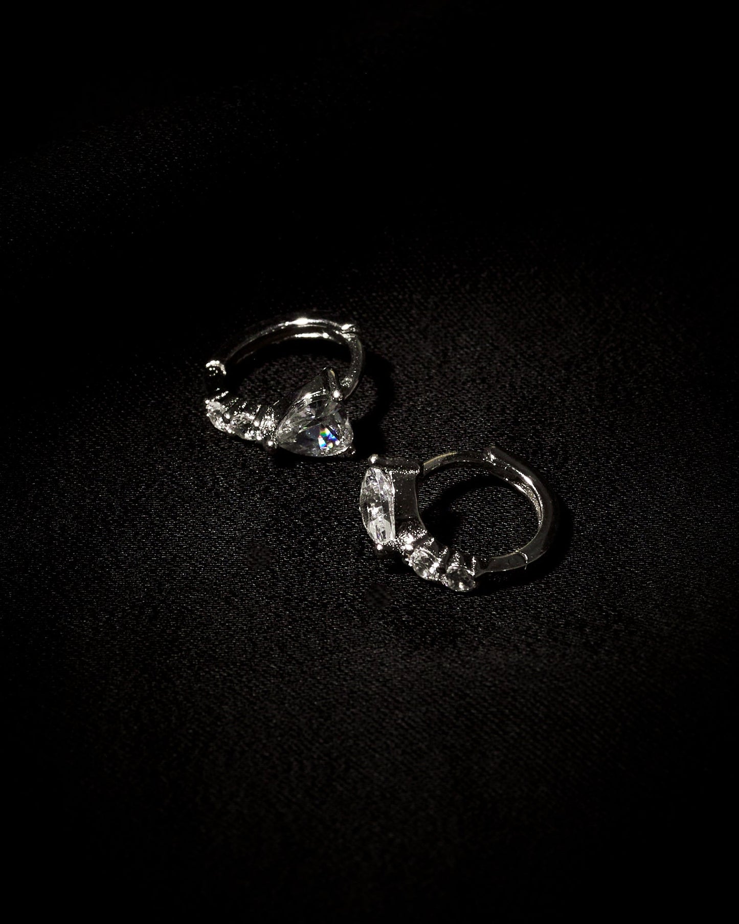Earring Eclectic Heiress Silver