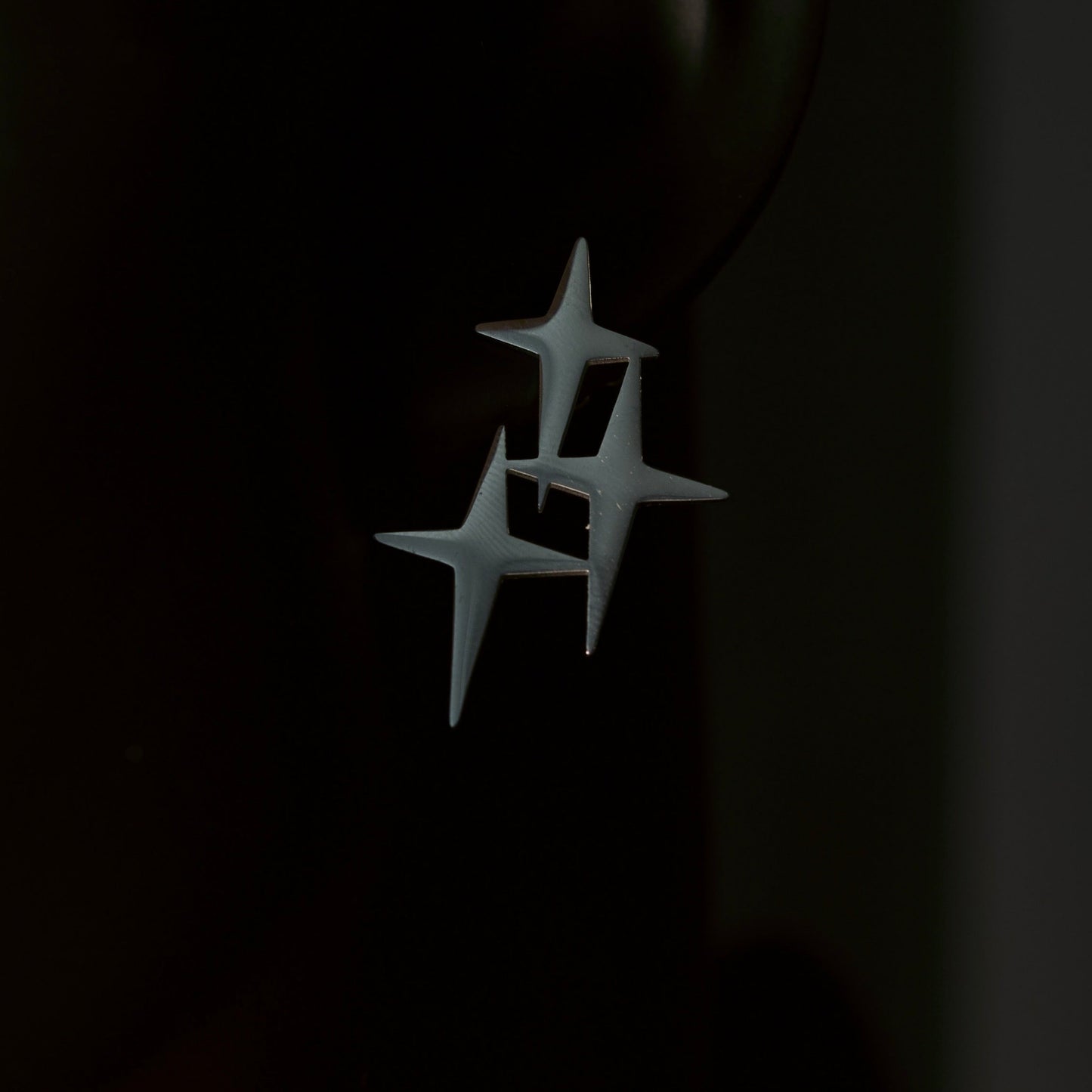 Three Sisters Earrings Silver