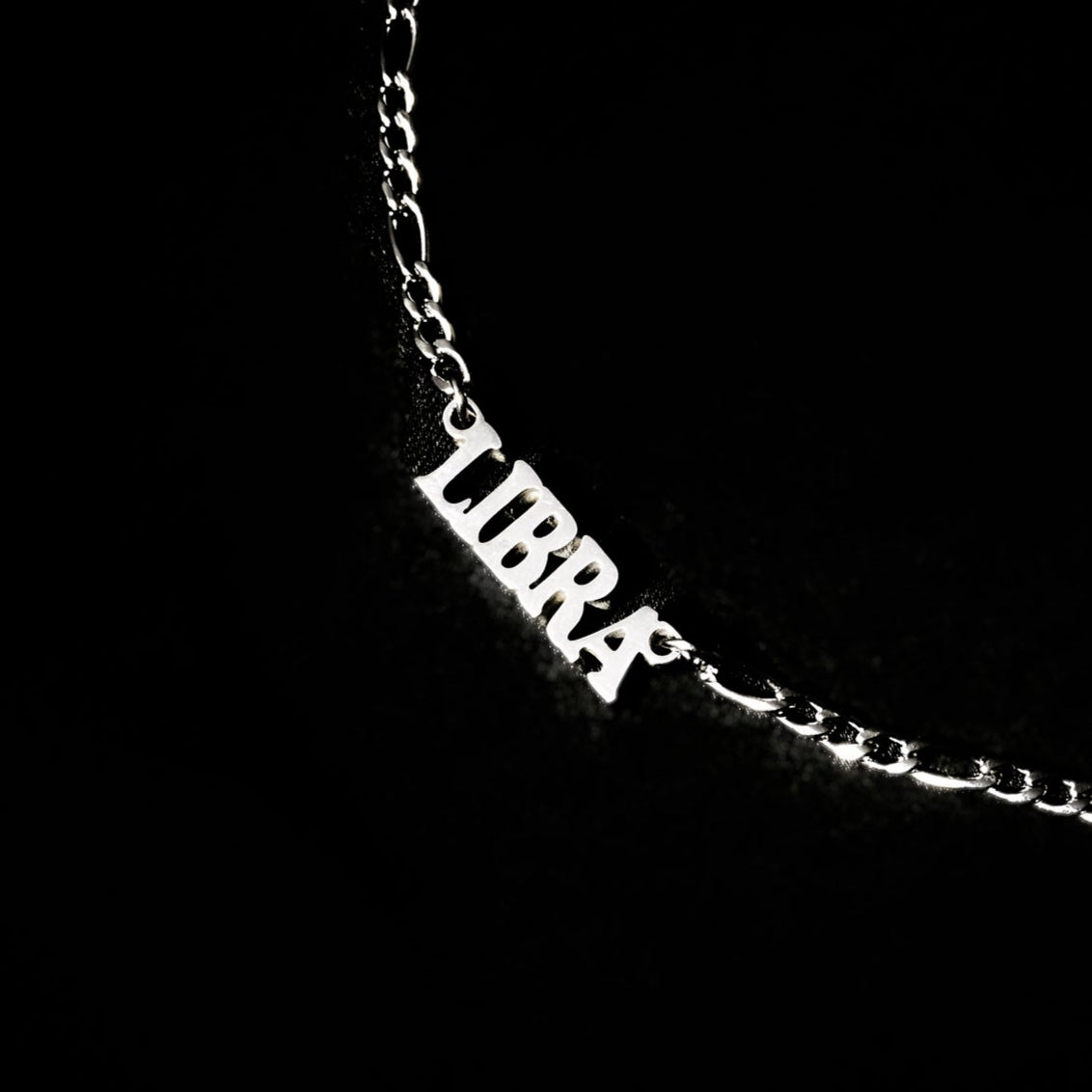 Libra Necklace Bold Zodiac Silver