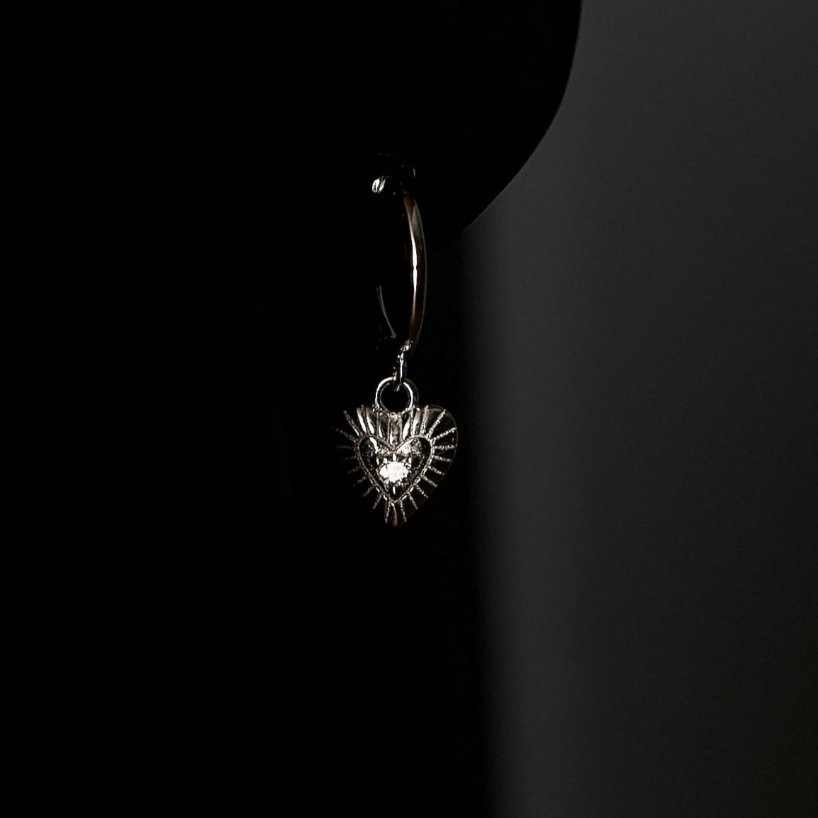 Earring Eclectic Love And Devotion Silver