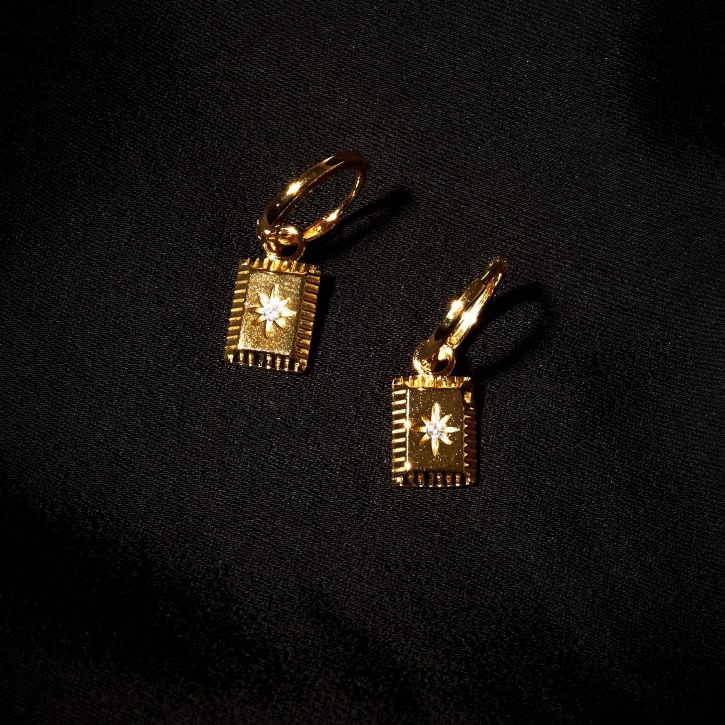 Earring Eclectic North Star Gold