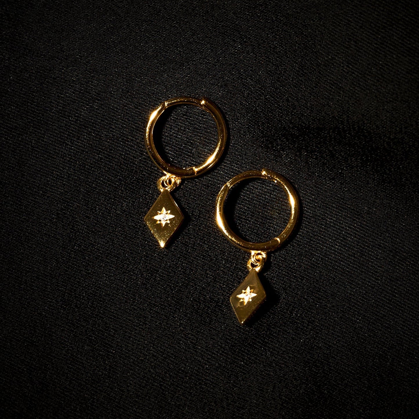 Earring Eclectic Stardiamond Gold