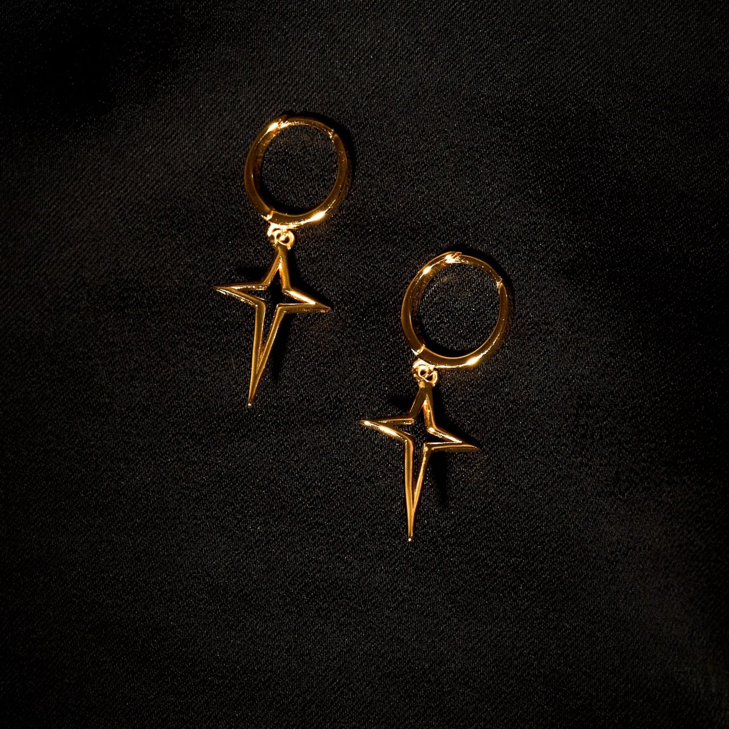 Earring Eclectic Super Nova Gold