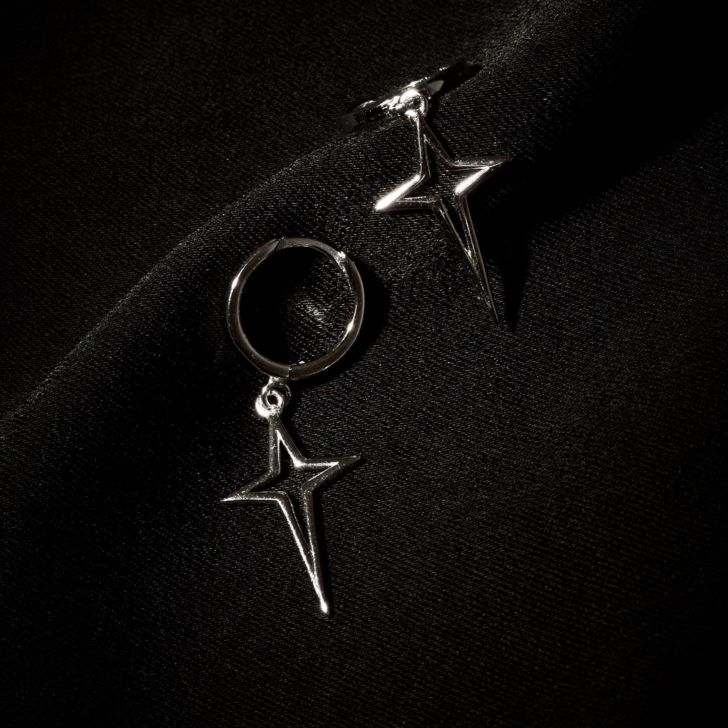Earring Eclectic Super Nova Silver