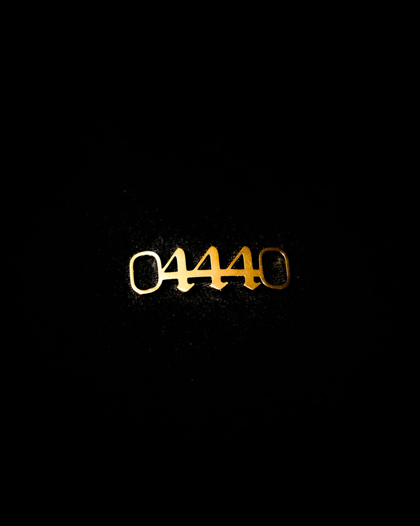 Shoe tag Numerology Old English