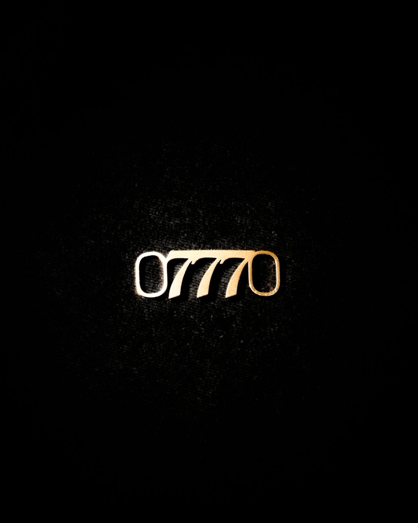 Shoe tag Numerology Old English