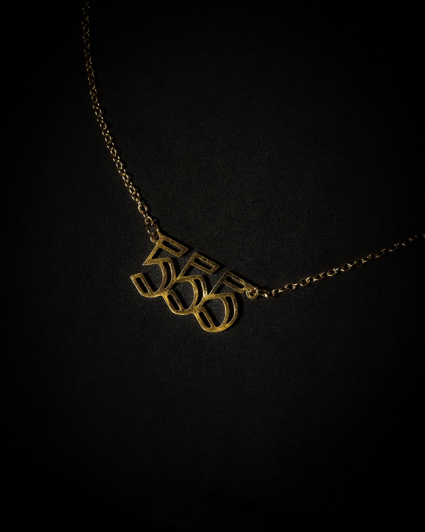 Necklace Numerology Holllow