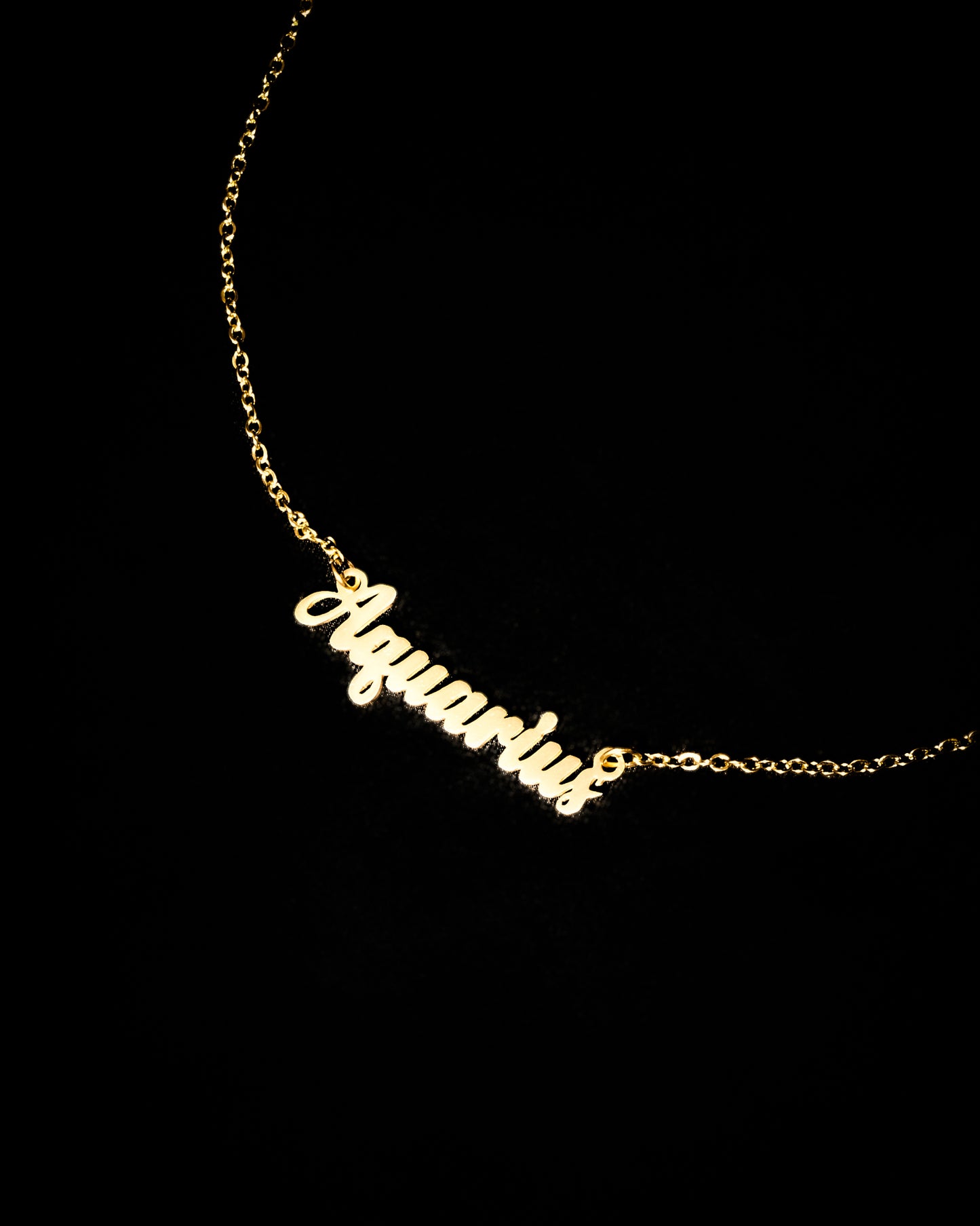 Necklace Cursive zodiac