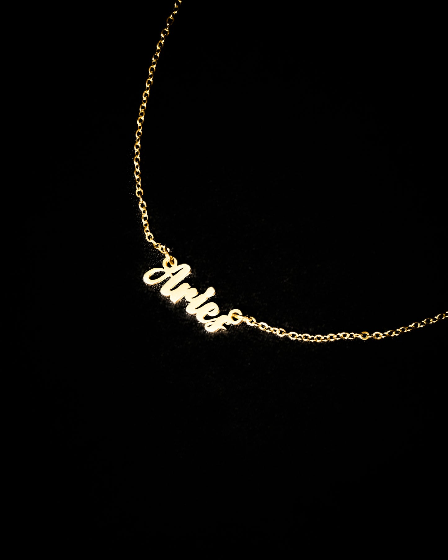 Necklace Cursive zodiac