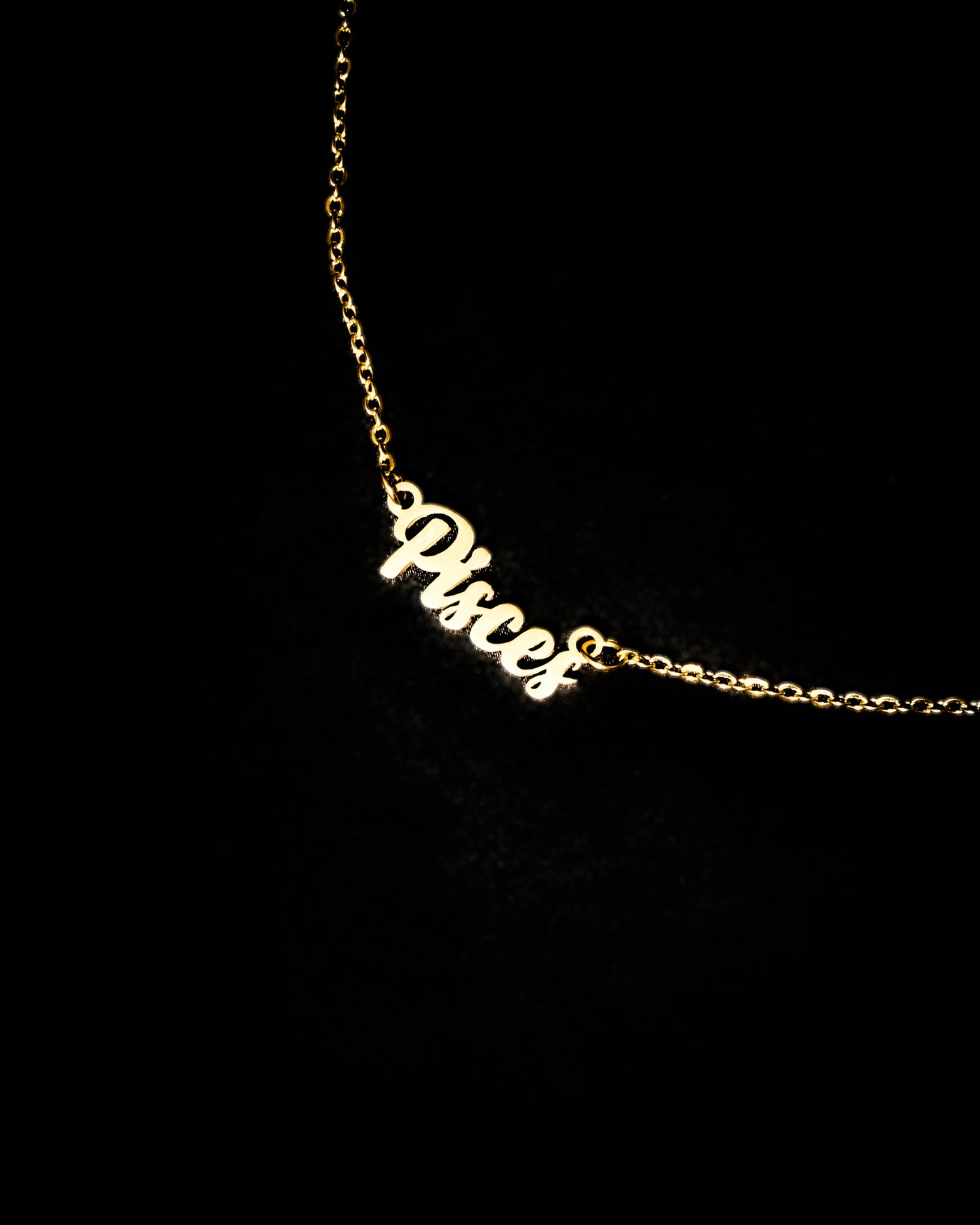 Necklace Cursive zodiac