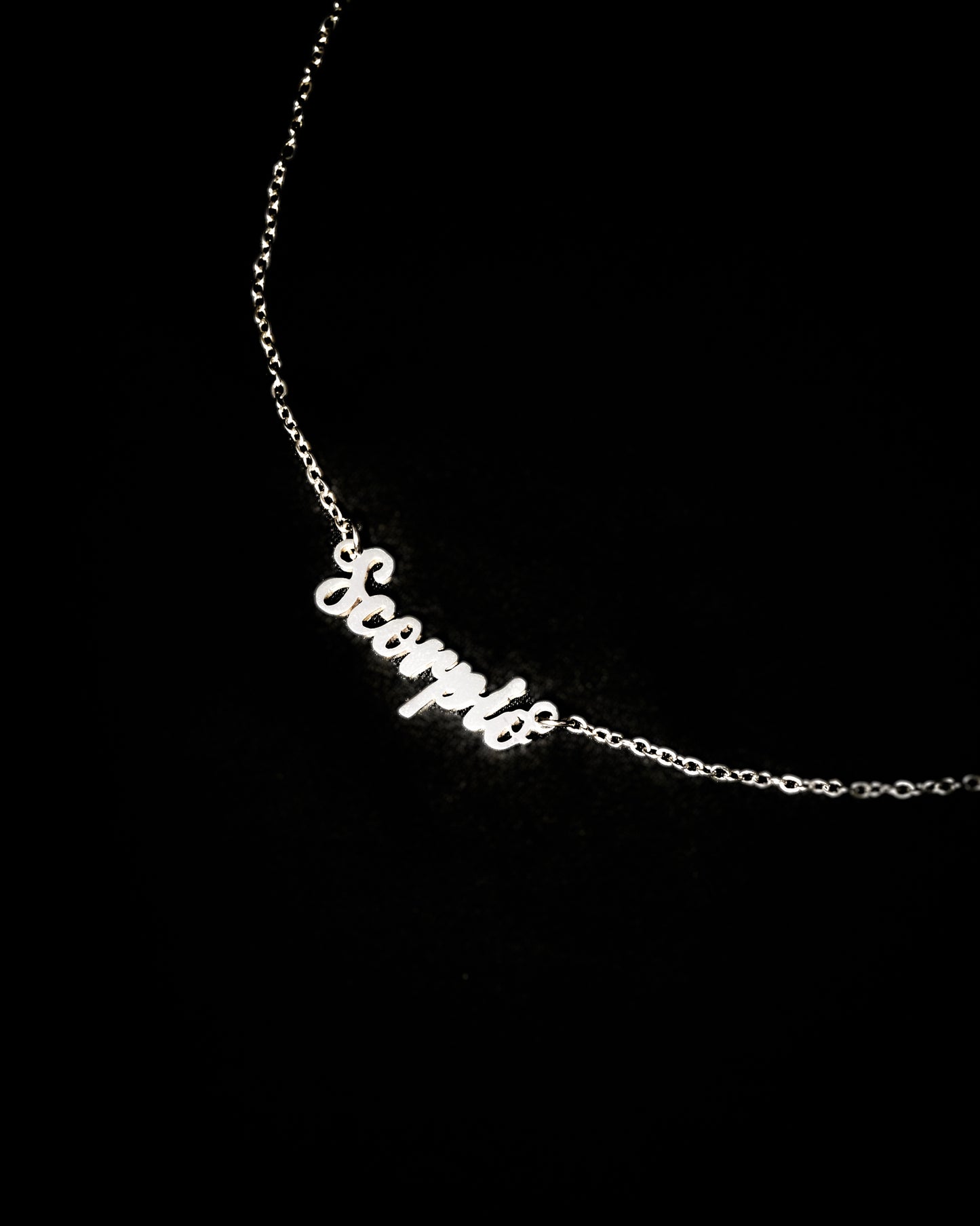 Necklace Cursive zodiac