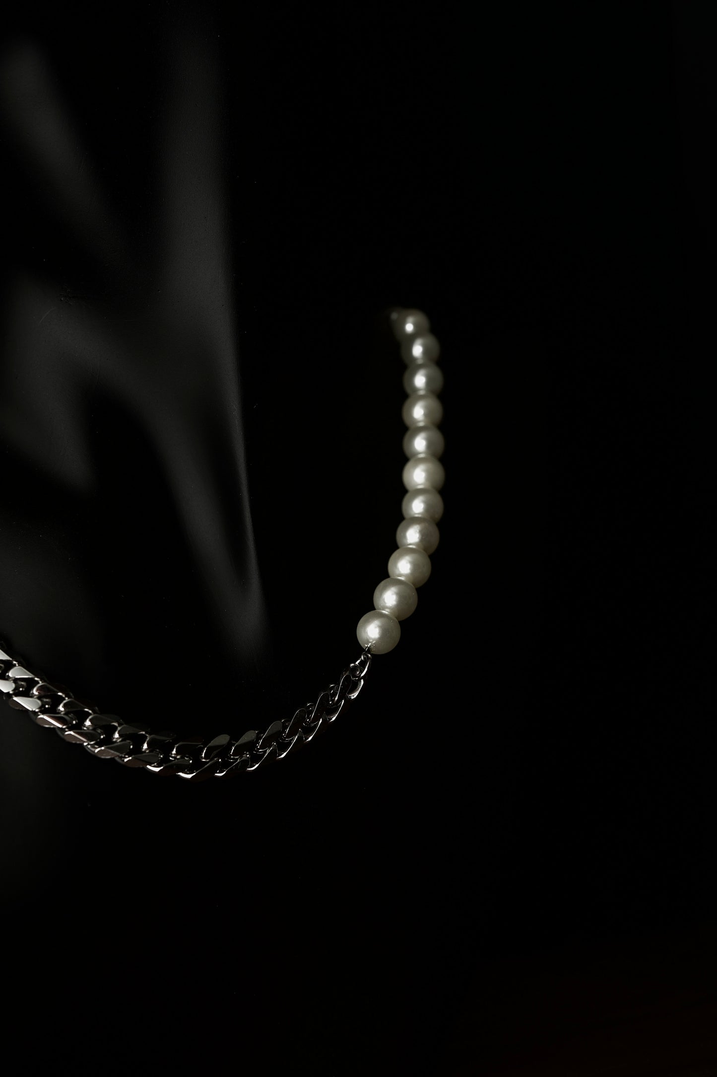 Half Pearl Necklace