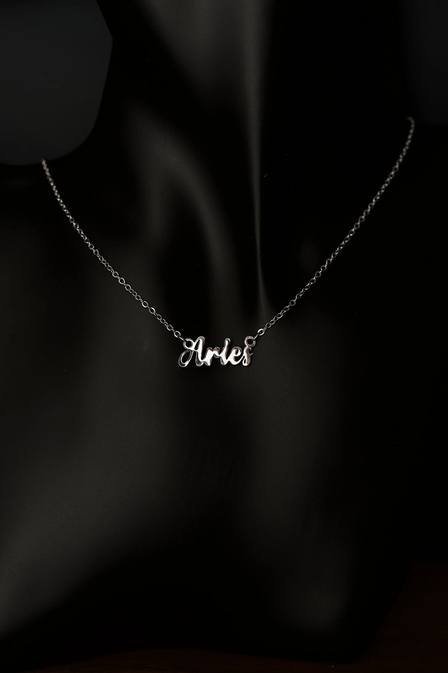 Cursive Zodiac Necklace