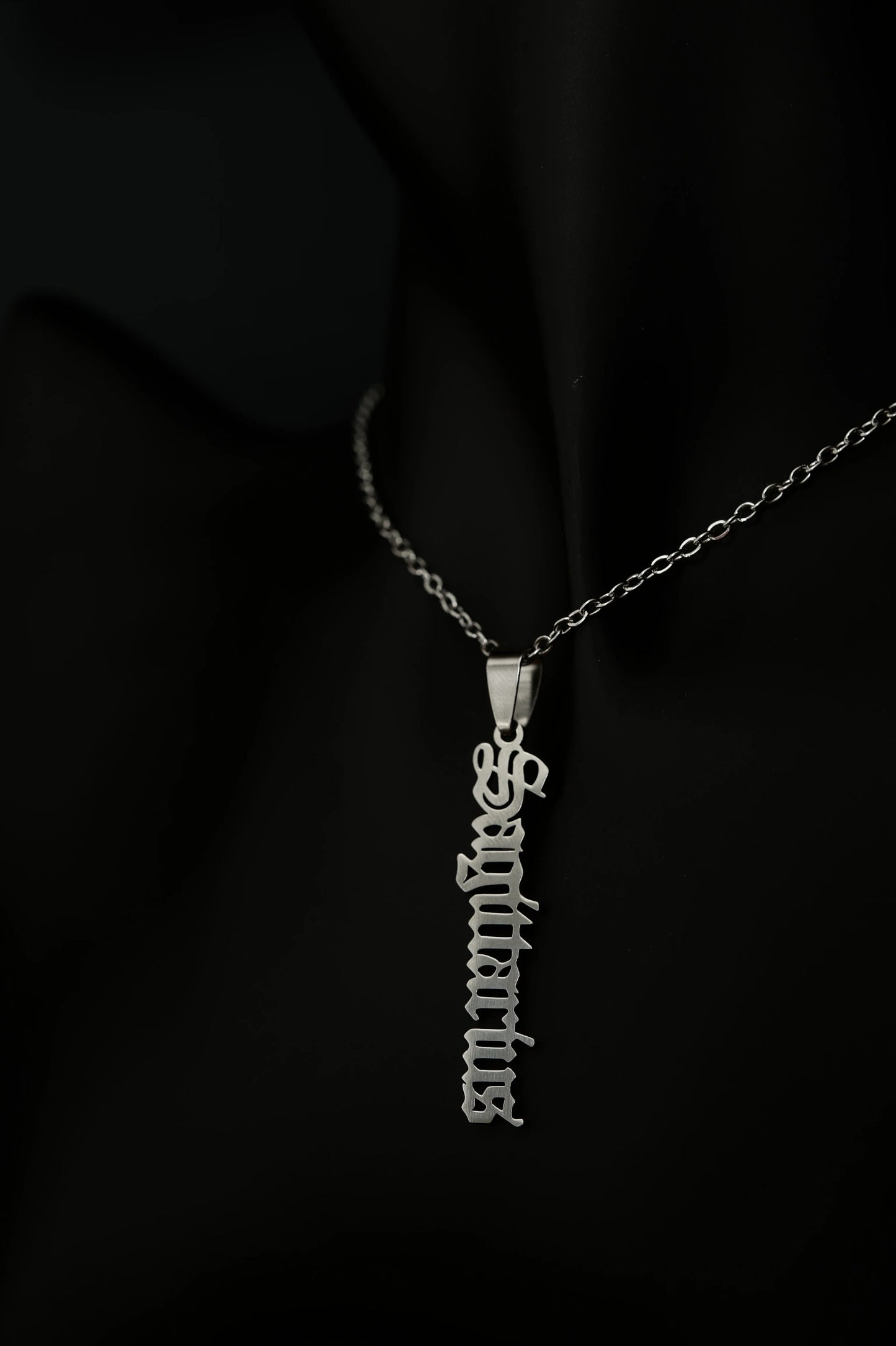 Vertical Zodiac Necklace